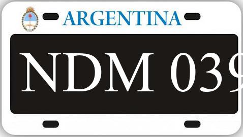 Patente NDM039
