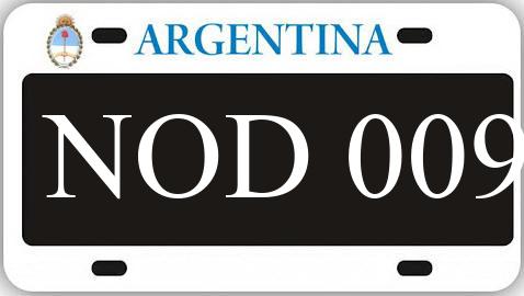 Patente NOD009