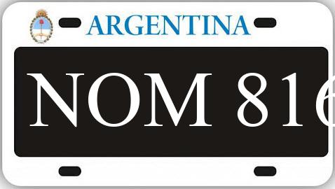 Patente NOM816