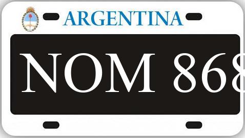 Patente NOM868