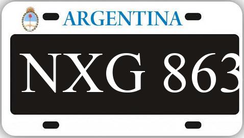 Patente NXG863