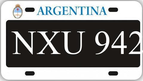 Patente NXU942