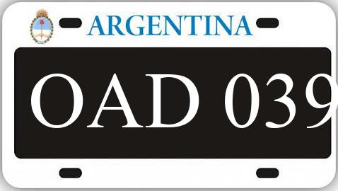 Patente OAD039