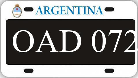 Patente OAD072