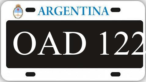 Patente OAD122