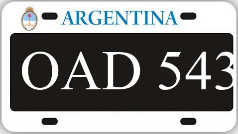 Patente OAD543