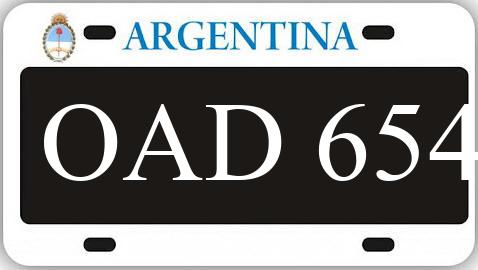 Patente OAD654