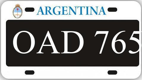 Patente OAD765