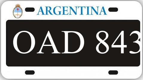 Patente OAD843