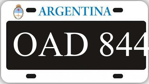 Patente OAD844