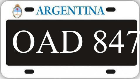 Patente OAD847
