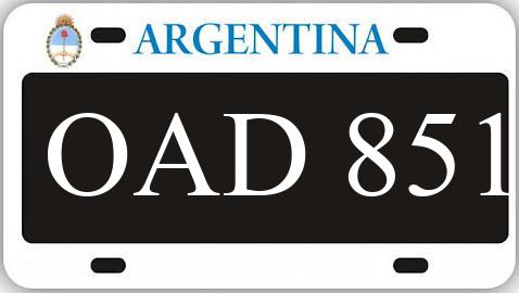 Patente OAD851