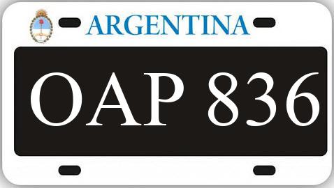 Patente OAP836