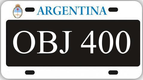 Patente OBJ400