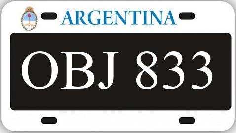 Patente OBJ833