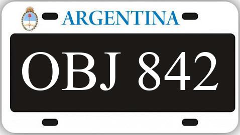 Patente OBJ842