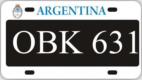 Patente OBK631