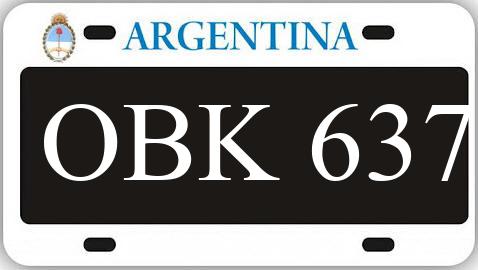 Patente OBK637