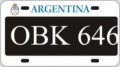 Patente OBK646