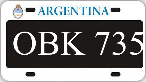 Patente OBK735