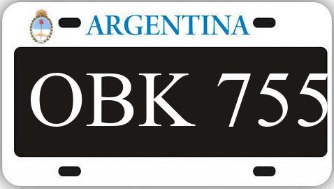 Patente OBK755