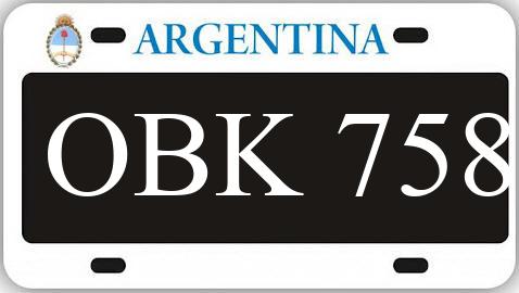 Patente OBK758