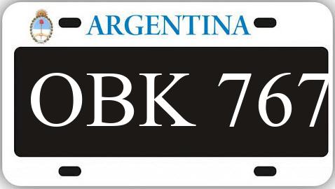 Patente OBK767