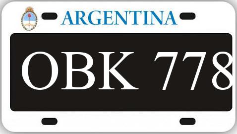 Patente OBK778