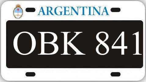 Patente OBK841