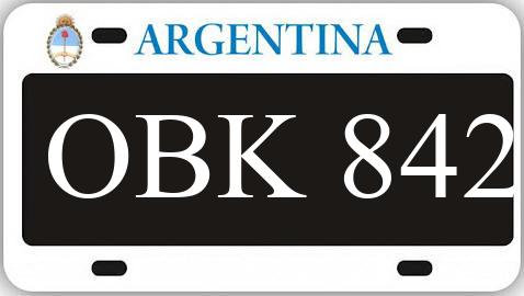 Patente OBK842