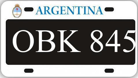 Patente OBK845