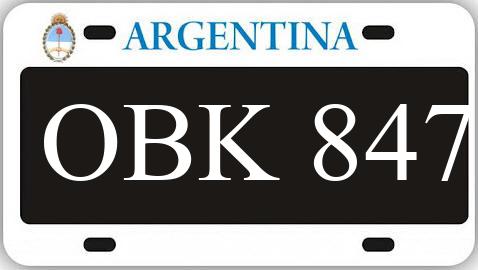 Patente OBK847