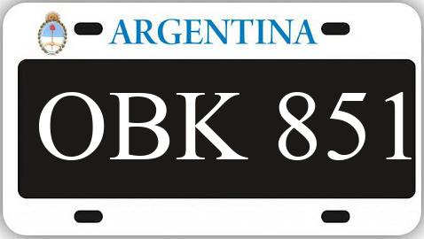 Patente OBK851