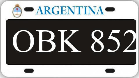 Patente OBK852