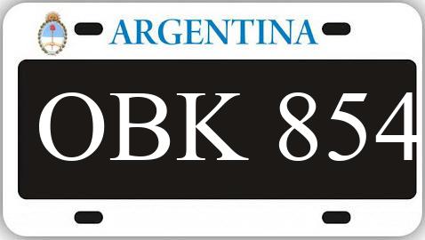 Patente OBK854