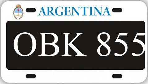 Patente OBK855