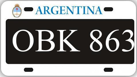 Patente OBK863