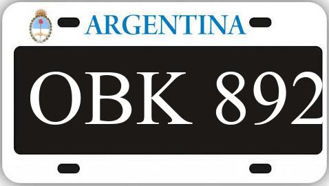 Patente OBK892