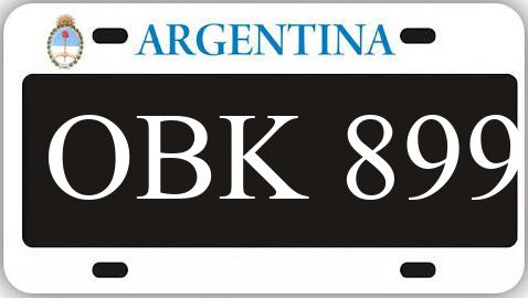 Patente OBK899