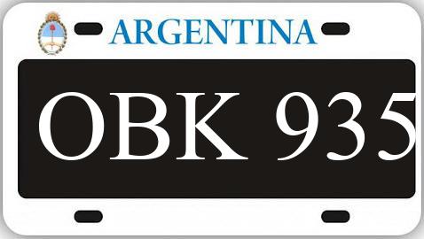 Patente OBK935