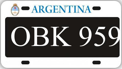 Patente OBK959