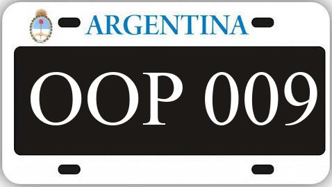 Patente OOP009