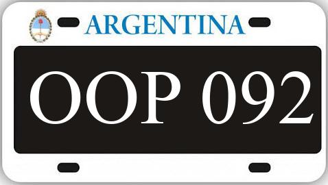 Patente OOP092