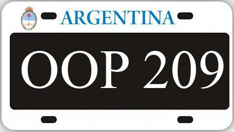 Patente OOP209