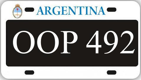 Patente OOP492