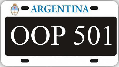Patente OOP501