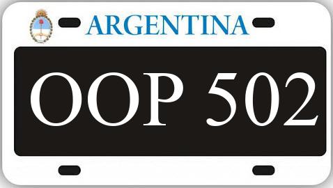 Patente OOP502