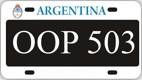 Patente OOP503