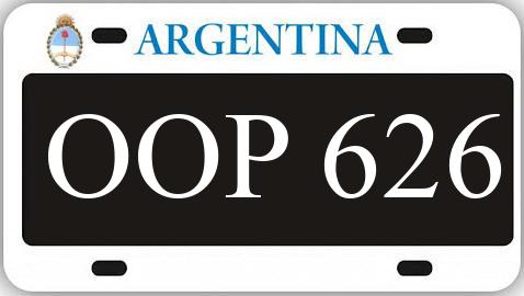 Patente OOP626