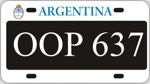 Patente OOP637